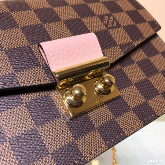WIS WALLET CROISETTE VUITTON LOUIS CHAIN 0129